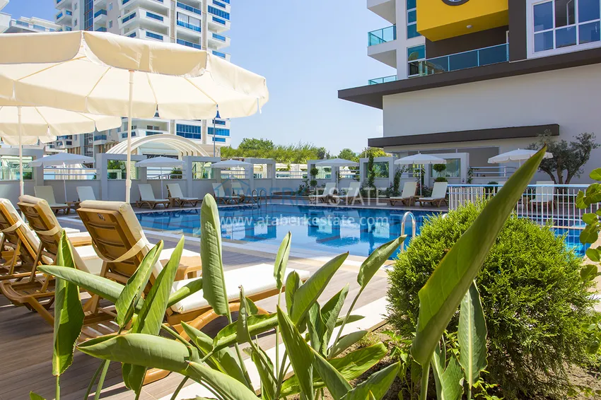 Apartment 1+1 from the owner with furniture and mountain views, Mahmutlar district — Alanya 3