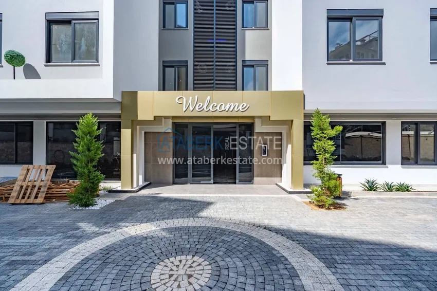 Furnished apartment in the center of Alanya, three-room with glazed balcony 7