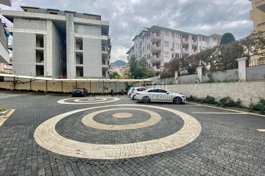 Furnished apartment in the center of Alanya, three-room with glazed balcony 8