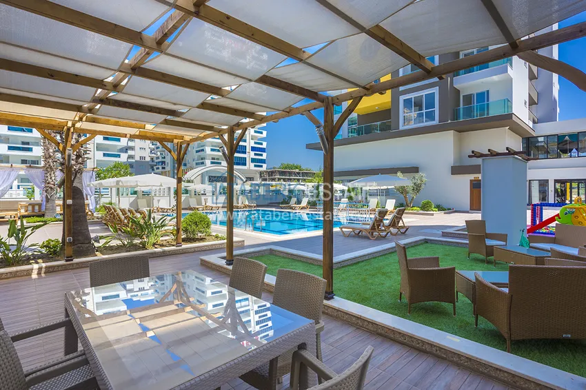Apartment 1+1 from the owner with furniture and mountain views, Mahmutlar district — Alanya 5