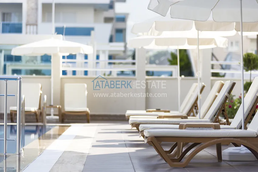 Apartment 1+1 from the owner with furniture and mountain views, Mahmutlar district — Alanya 8