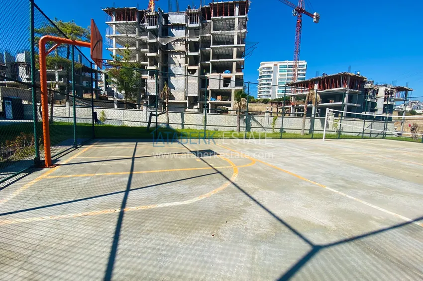 1+1 mieszkanie z nowymi meblami w nowym budynku - Alanya, dzielnica Avsallar. Nadaje się do wynajmu krótkoterminowego 13