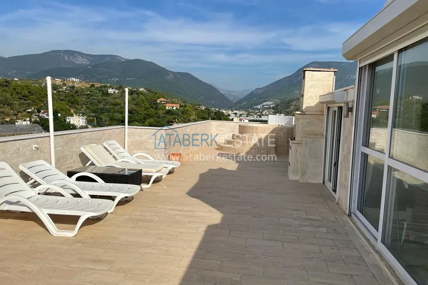 Kupuj Umeblowany duplex z basenem na tarasie w Tosmur, Alanya 21