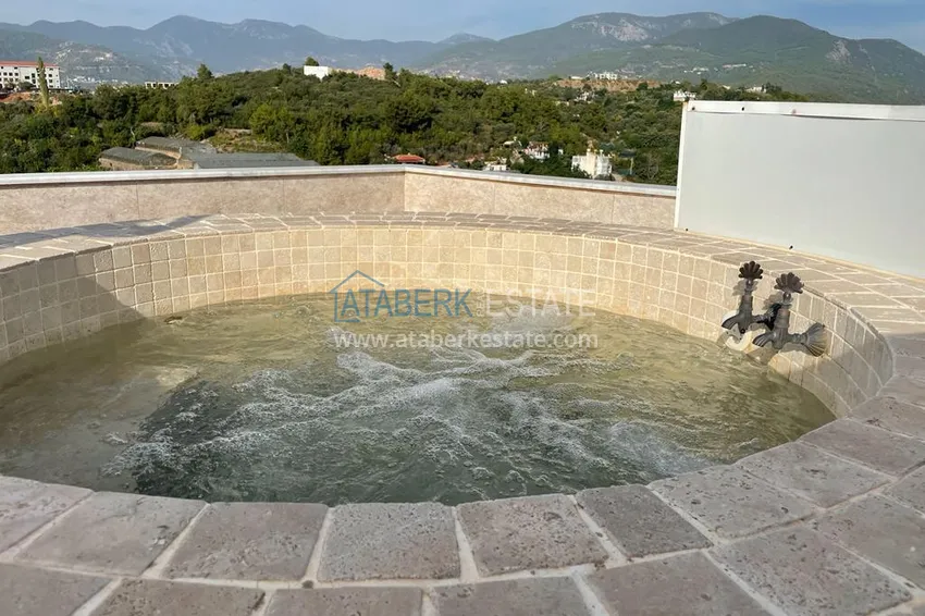 Kupuj Umeblowany duplex z basenem na tarasie w Tosmur, Alanya 23