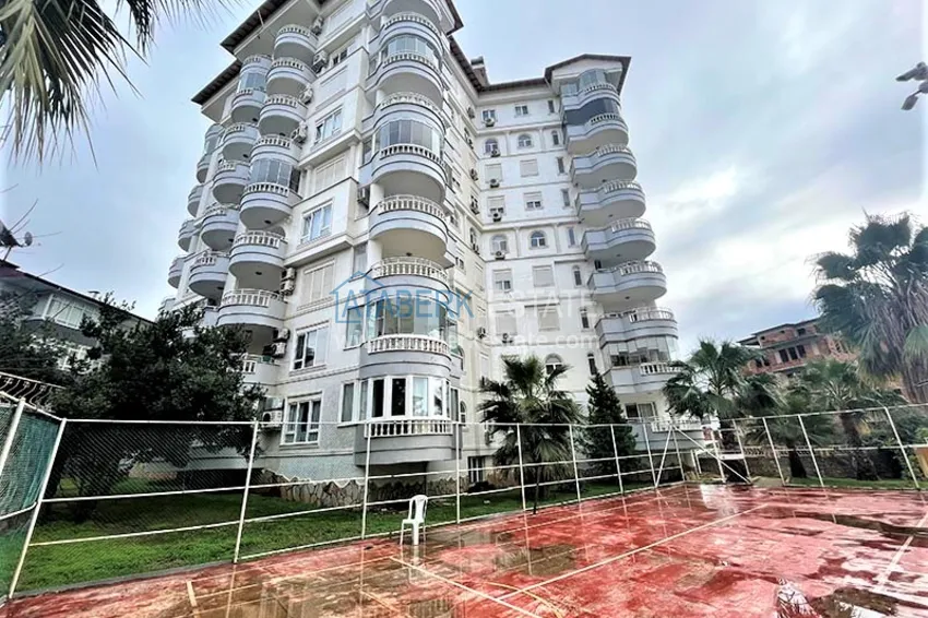 Umeblowany duplex z basenem na tarasie w Tosmur, Alanya 11