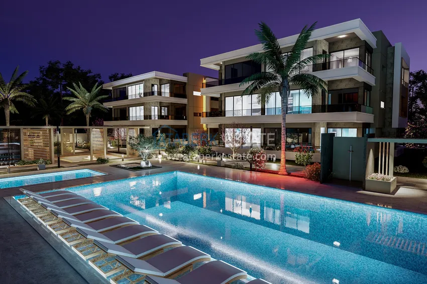 Comfort-class complex project under construction in Antalya, Dosemealti district 7