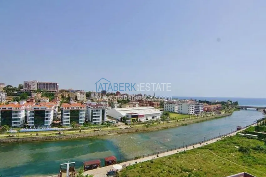 Umeblowany duplex z basenem na tarasie w Tosmur, Alanya 16