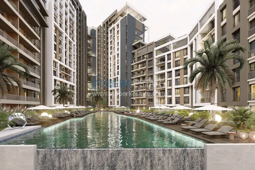 The new premium complex project is the one-of-a-kind main “skyscraper” of Altintash district, Antalya 6