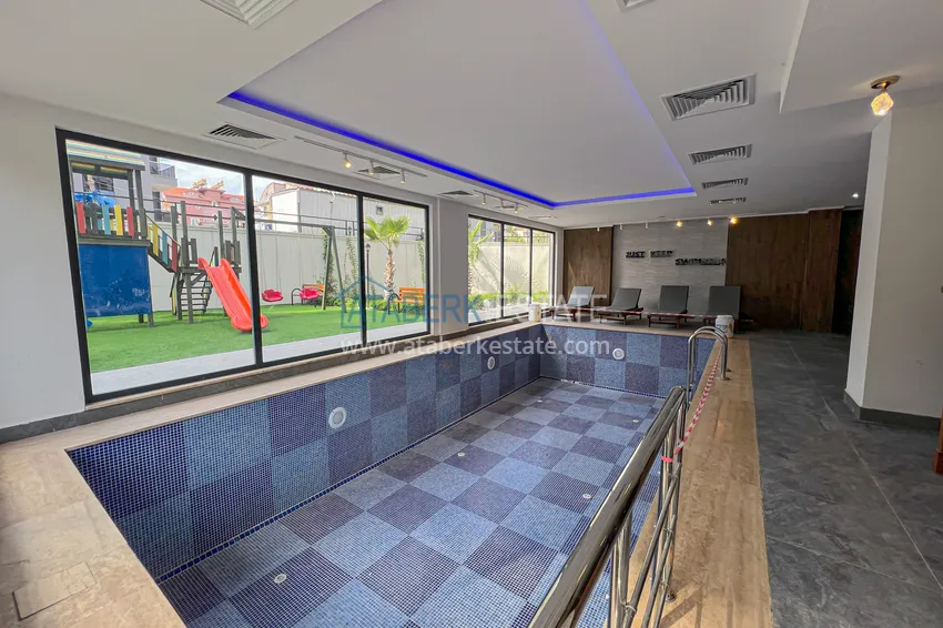 Finished 1+1 apartment in a new building, Avsallar district — Alanya 22