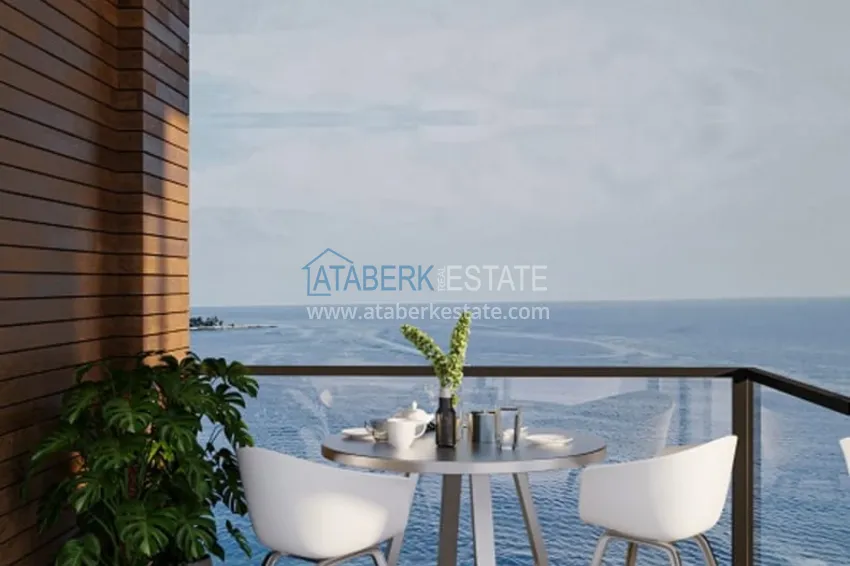 Purchase 1+1 apartments in an under construction residential complex in the beautiful neighborhood of Ayash - Mersin 10 