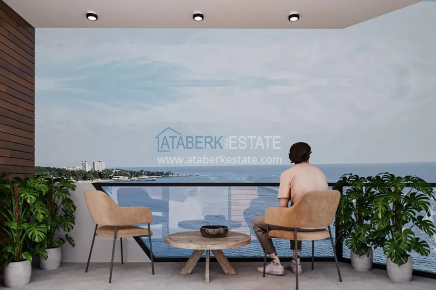 Purchase 1+1 apartments in an under construction residential complex in the beautiful neighborhood of Ayash - Mersin 11 
