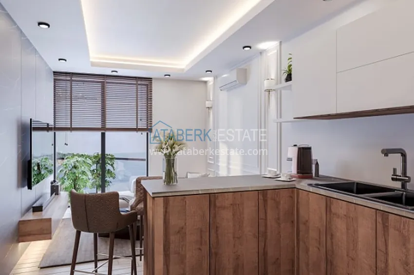 Purchase 1+1 apartments in an under construction residential complex in the beautiful neighborhood of Ayash - Mersin 4 