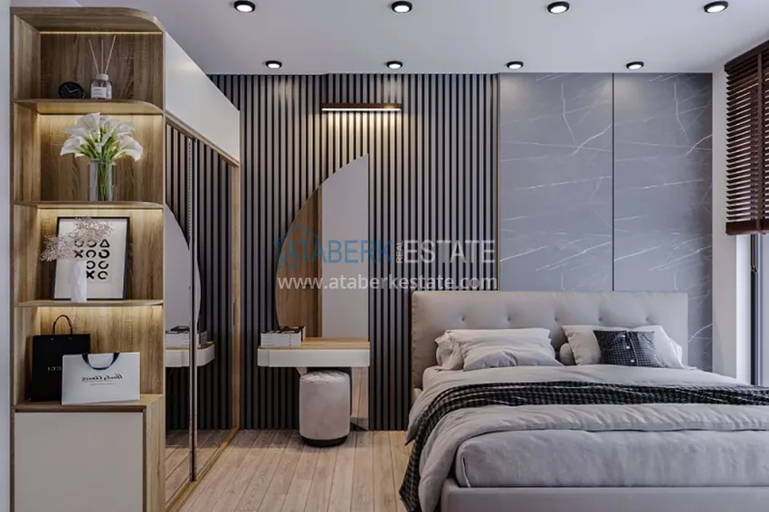 Purchase 1+1 apartments in an under construction residential complex in the beautiful neighborhood of Ayash - Mersin 8 
