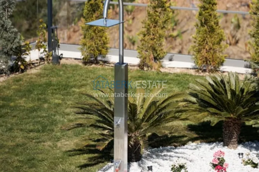 Elitarny kompleks willi z panoramicznym widokiem w Kargicak, Alanya 23
