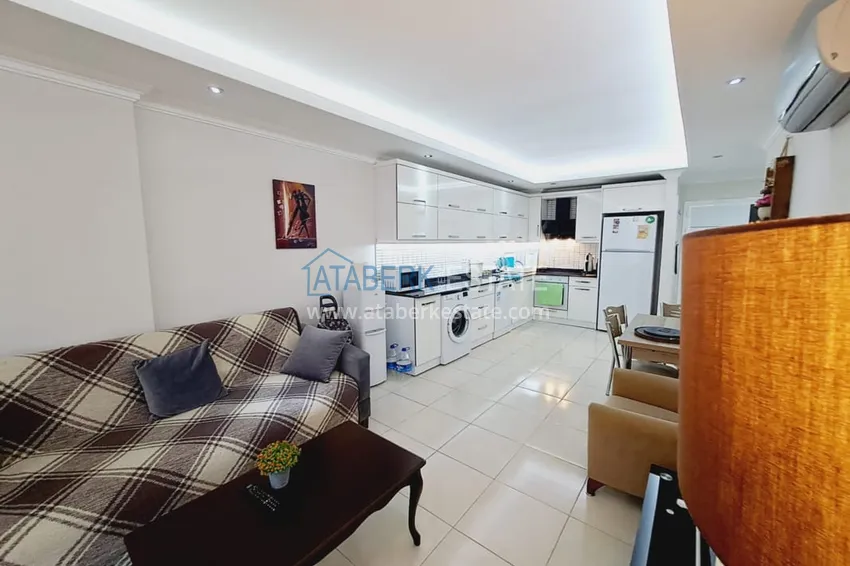Purchase One bedroom apartment with furniture and a glazed balcony in Oba, Alanya 5 
