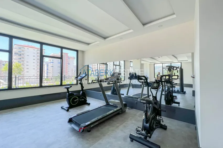 Furnished apartment in Mahmutlar, in a young residential complex 12
