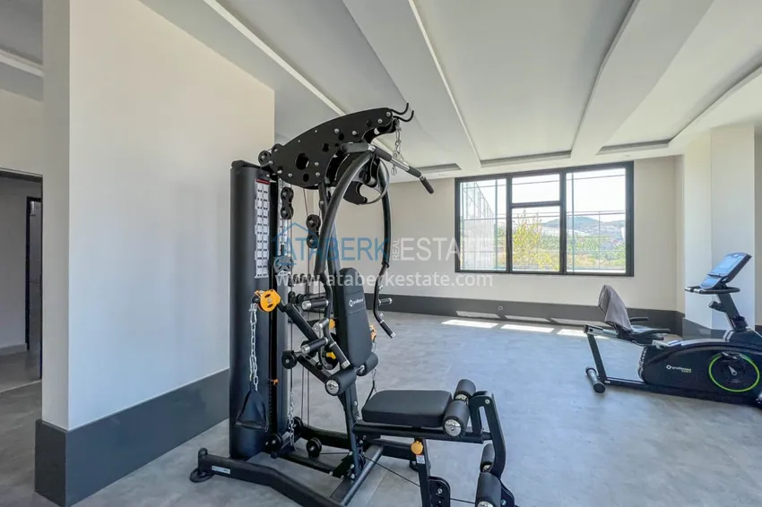 Furnished apartment in Mahmutlar, in a young residential complex 13