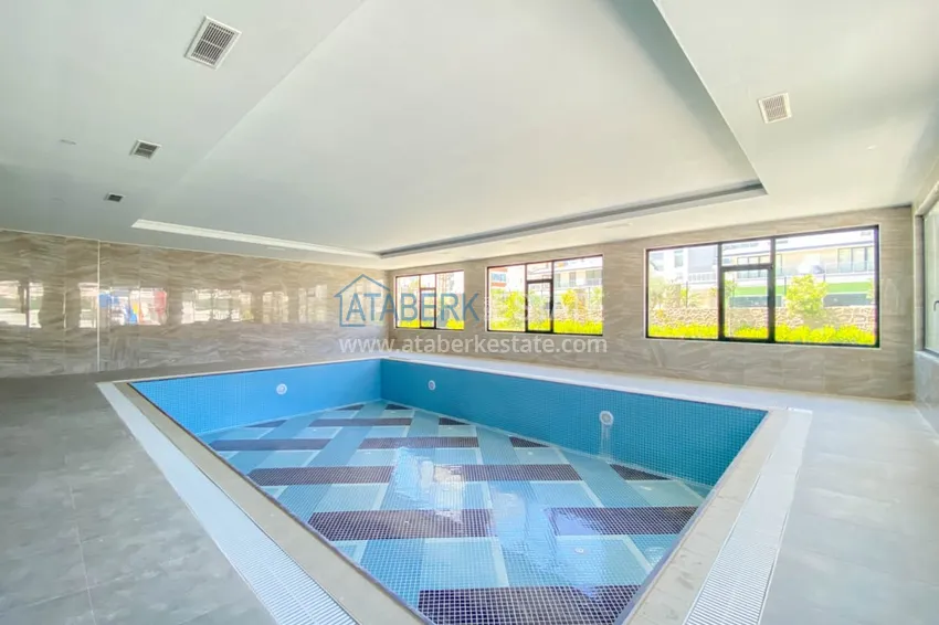 Furnished apartment in Mahmutlar, in a young residential complex 15