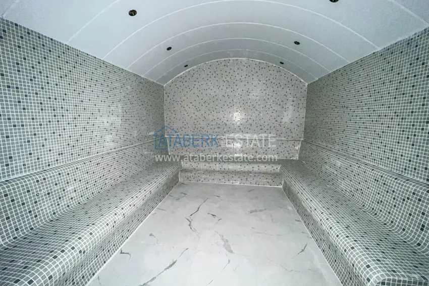 Furnished apartment in Mahmutlar, in a young residential complex 17