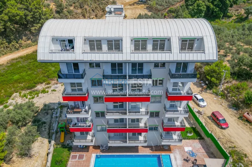 New 1+1 furnished apartments in Avsallar - affordable price, 15-month installments 2