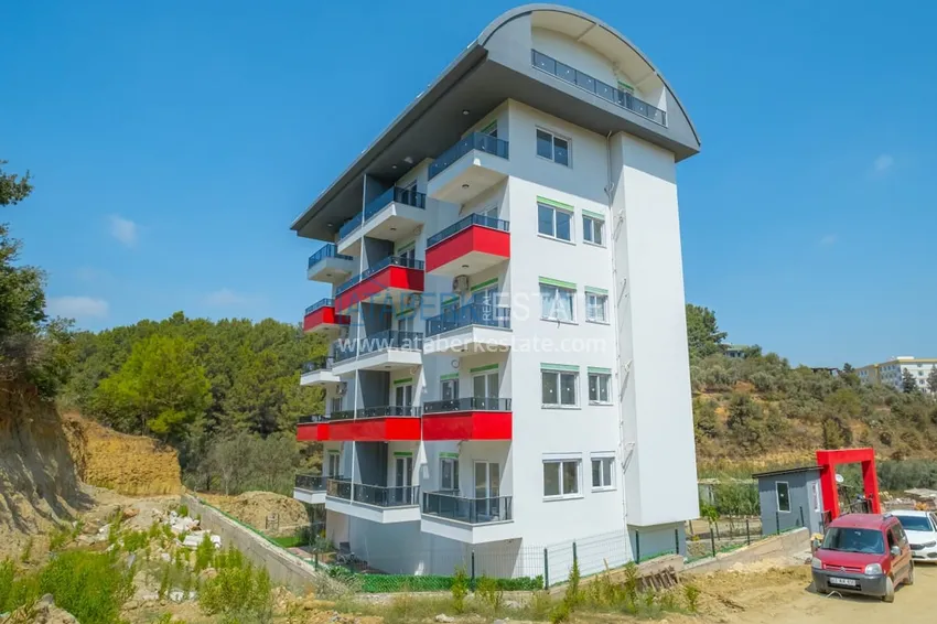 New 1+1 furnished apartments in Avsallar - affordable price, 15-month installments 1