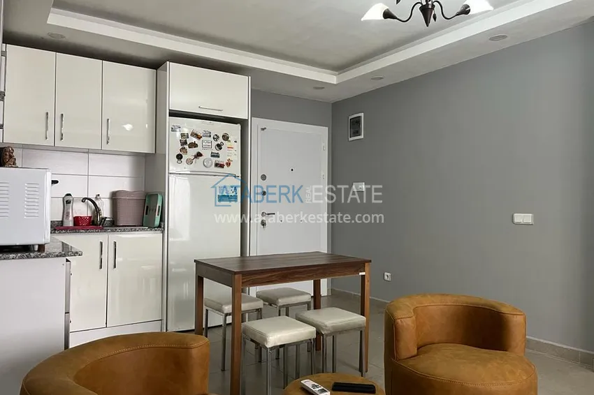 Purchase Furnished one-bedroom apartment 300 meters from the sea - Alanya center, Cleopatra beach area 7 