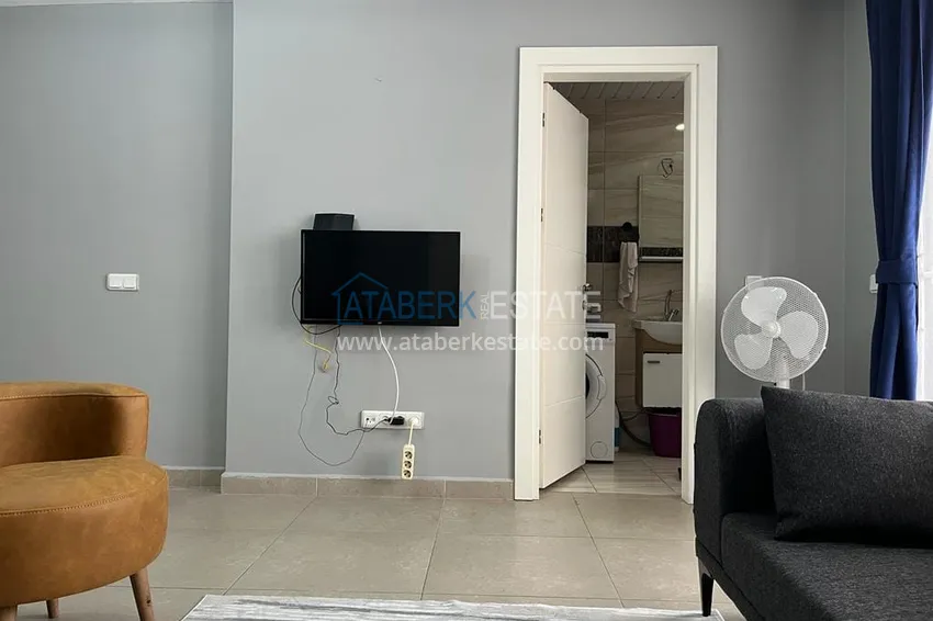 Purchase Furnished one-bedroom apartment 300 meters from the sea - Alanya center, Cleopatra beach area 8 