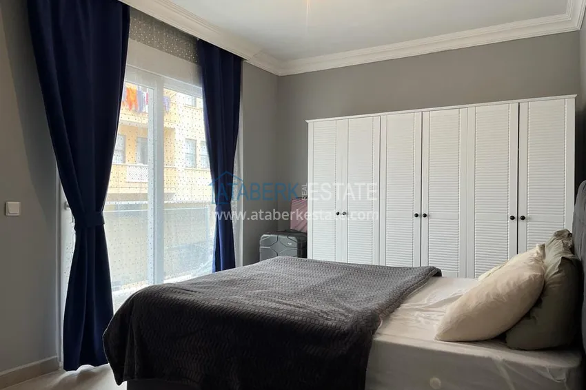 Purchase Furnished one-bedroom apartment 300 meters from the sea - Alanya center, Cleopatra beach area 12 
