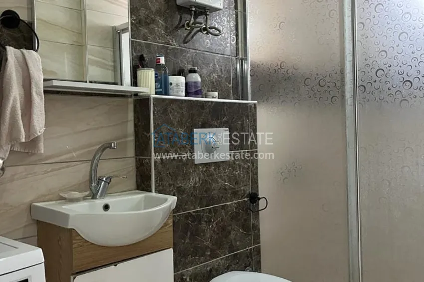 Purchase Furnished one-bedroom apartment 300 meters from the sea - Alanya center, Cleopatra beach area 13 