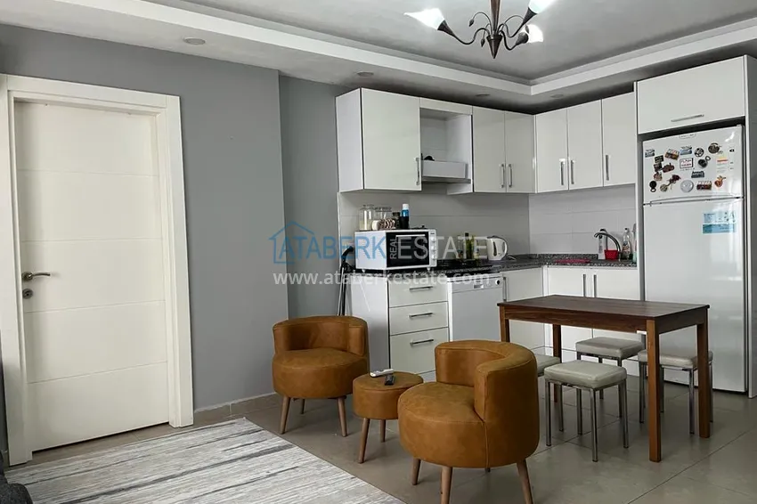 Purchase Furnished one-bedroom apartment 300 meters from the sea - Alanya center, Cleopatra beach area 4 