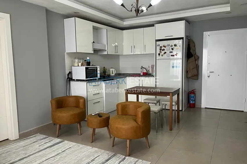Purchase Furnished one-bedroom apartment 300 meters from the sea - Alanya center, Cleopatra beach area 5 