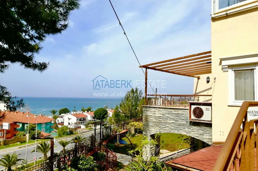 Duplex apartment with furniture, separate kitchen and sea view - Alanya, Turkler district 14 