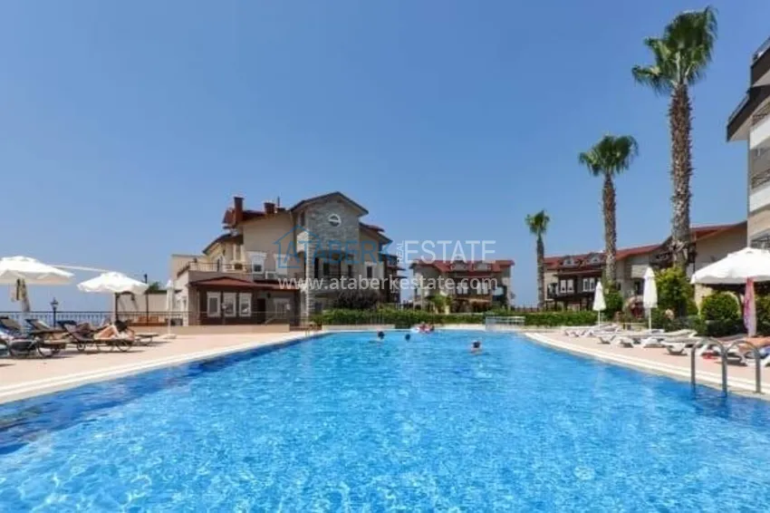 Duplex apartment with furniture, separate kitchen and sea view - Alanya, Turkler district 6 