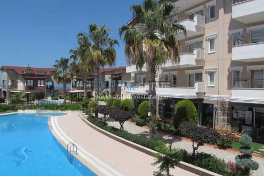 Duplex apartment with furniture, separate kitchen and sea view - Alanya, Turkler district 8 