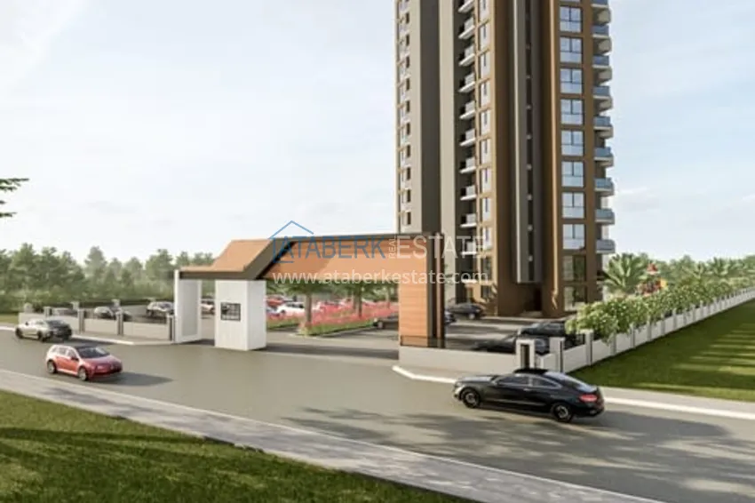 Apartments in a new residential complex under construction in Erdemli district - Mersin 2