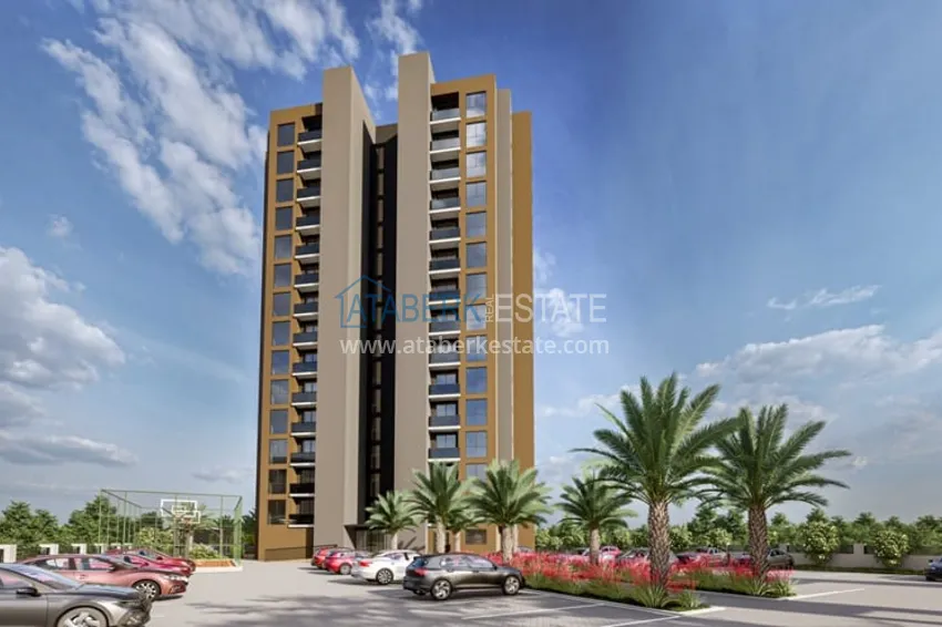 Apartments in a new residential complex under construction in Erdemli district - Mersin 3