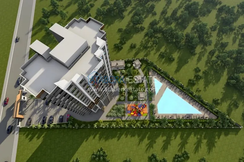 Apartments in a new residential complex under construction in Erdemli district - Mersin 5