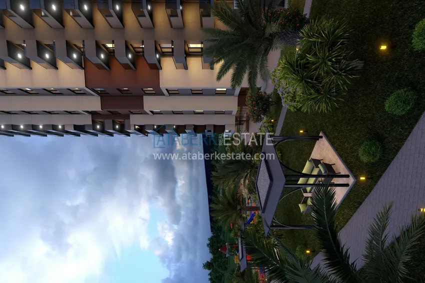 Apartments in a new residential complex under construction in Erdemli district - Mersin 13