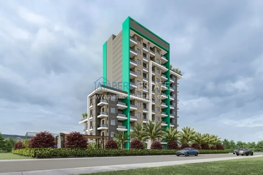 Investment-attractive project under construction Mezitli district - Mersin 1 