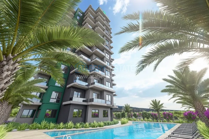 Comfort segment complex project under construction in Kargıpınarı district - Mersin 1 