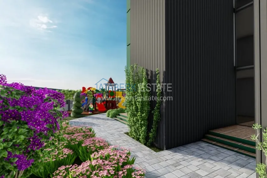 Comfort segment complex project under construction in Kargıpınarı district - Mersin 10 