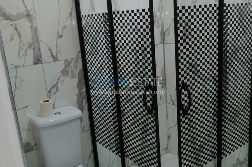 Kupuj Jednopokojowy apartament z meblami w centrum Alanyi — centralny targ rybny 9