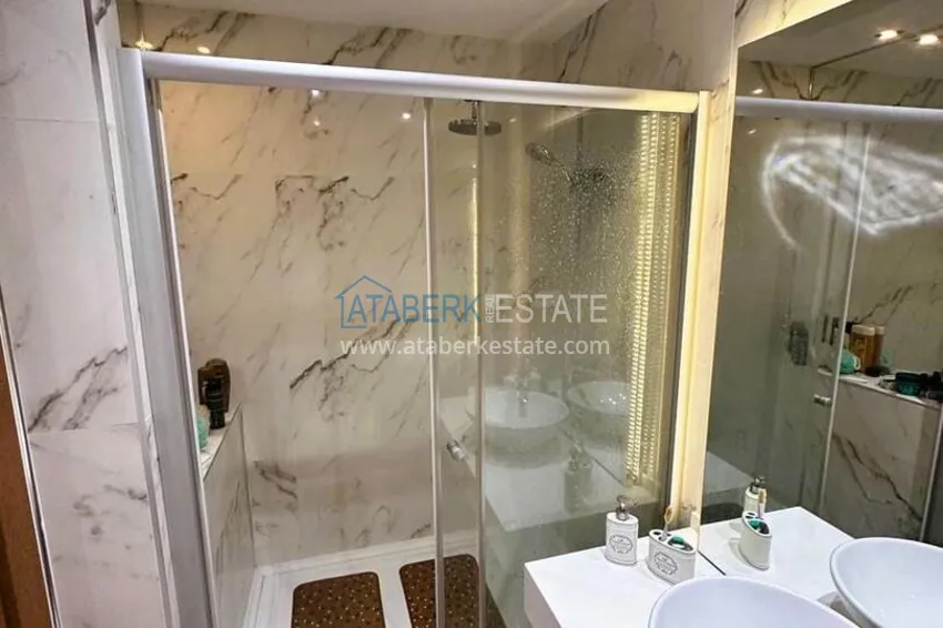 Purchase Stylish 3+1 linear apartment with panoramic views in a picturesque corner of Alanya — Mahmutlar district 10