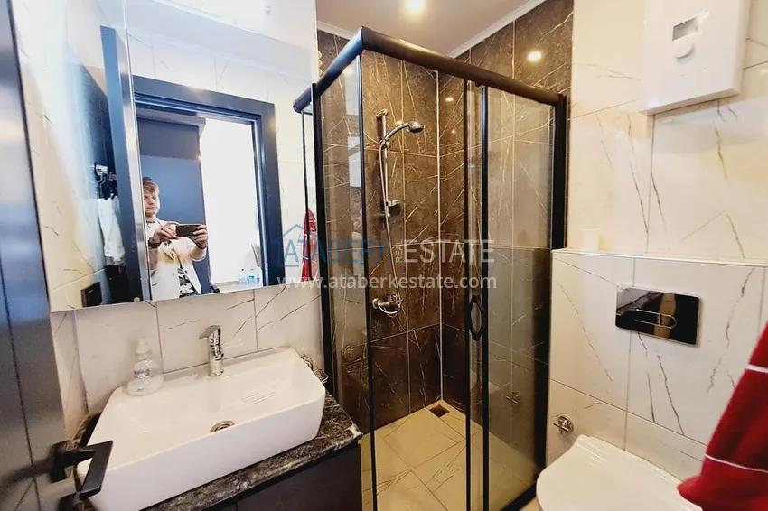 Purchase One bedroom apartment with modern interior in Alanya, Oba area 11