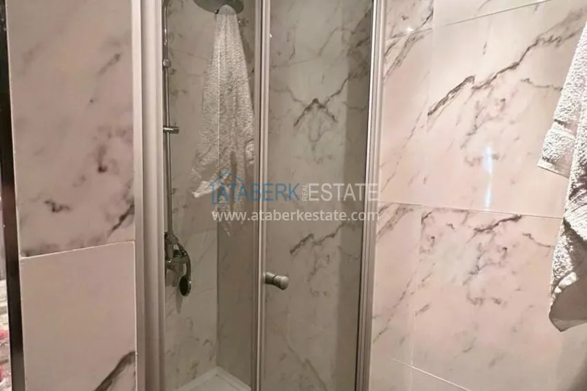Purchase Stylish 3+1 linear apartment with panoramic views in a picturesque corner of Alanya — Mahmutlar district 11
