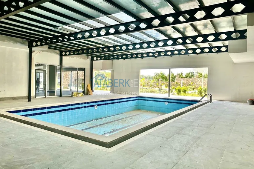 Linear 3+1 apartment in an exclusive residential complex — Alanya, Oba district 12 