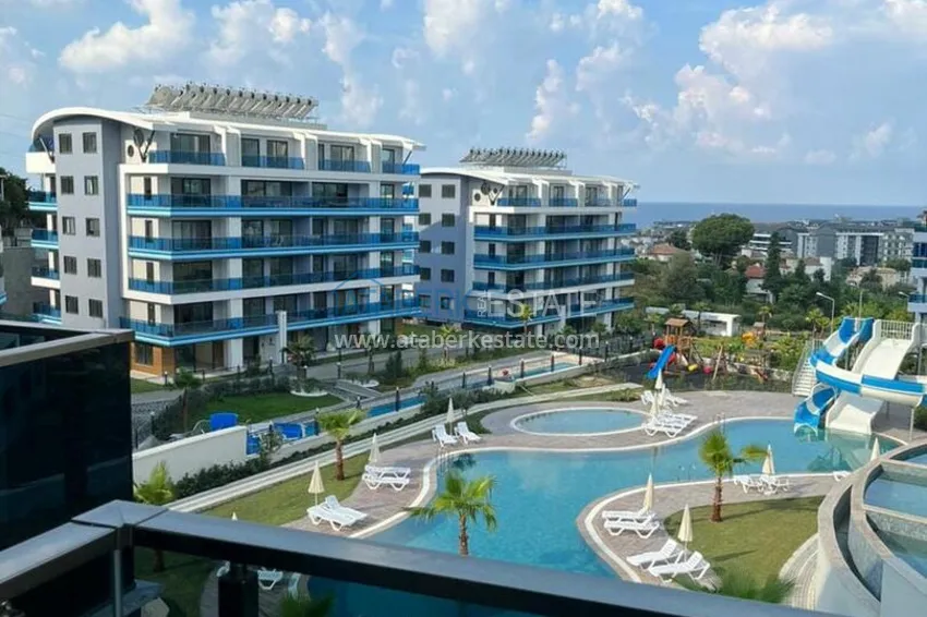 Purchase Furnished apartment with sea view in Kargicak area, Alanya 13