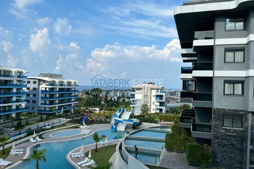 Purchase Furnished apartment with sea view in Kargicak area, Alanya 14