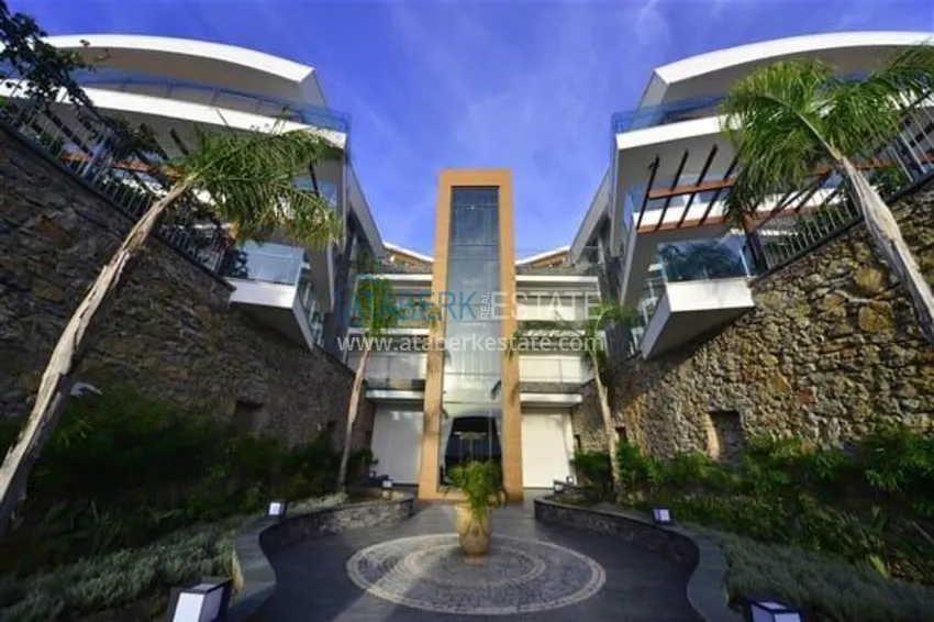Apartment with access to the garden in a residence with a hotel concept — Alanya, Konakli district 15