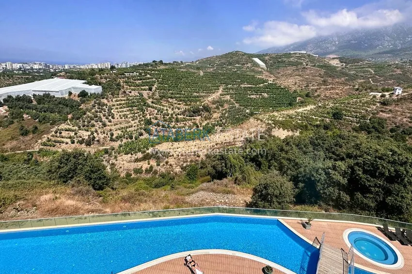 Purchase Stylish 3+1 linear apartment with panoramic views in a picturesque corner of Alanya — Mahmutlar district 16